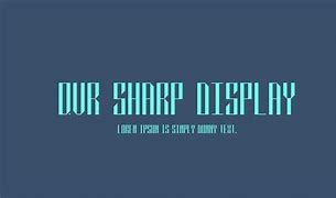 Image result for Differnt Fonts Sharp