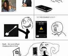 Image result for Cell Phone Charger Meme