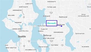 Image result for Microsoft Headquarters Map