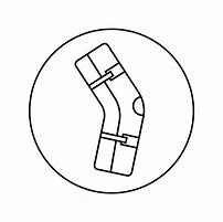 Image result for Knee Brace Clip Art