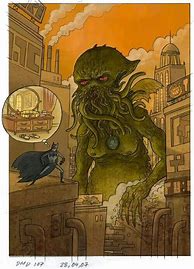 Image result for Batman Cthulhu Penguin