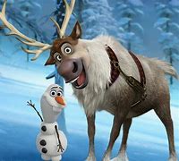 Image result for Frozen Olaf and Sven