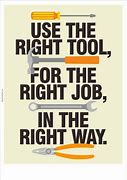 Image result for Use the Right Tool Meme