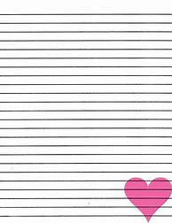 Image result for Lined Note Paper