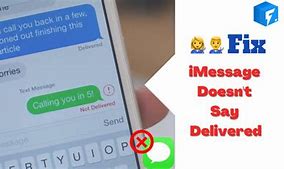 Image result for iMessages Doesn't Get Deliver Red
