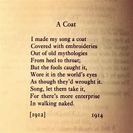 Image result for William Butler Yeats Famous Poems