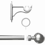 Image result for Toolstation Curtain Poles Metal