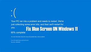 Image result for Completely Blue Screen