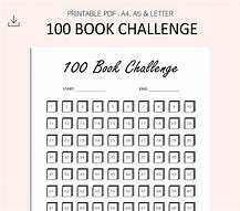 Image result for 100 Book Challenge