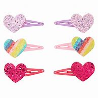 Image result for Snap Hair Clips Glitter