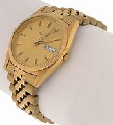Image result for Seiko Rolex Style Gold Watch