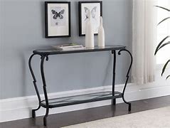 Image result for Black Console Table