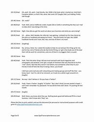 Image result for Interview Transcript Template