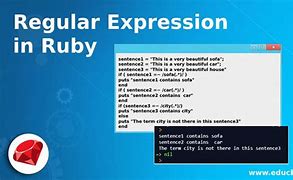 Image result for Ruby Regex