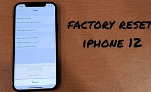 Image result for How to Master Reset iPhone 12