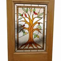 Image result for Tree of Life Stained Glass Interior Bathroom Doors