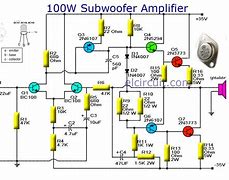 Image result for Subwoofer Amplifier Circuit