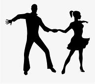 Image result for Square Dancing Couple Silhouette