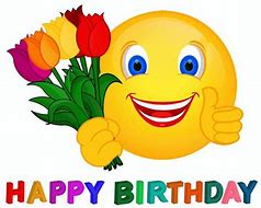 Image result for Happy Birthday Smiley-Face Emoji