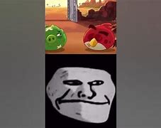 Image result for Angry Birds Troll Face