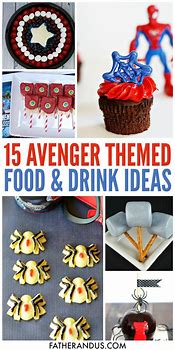 Image result for Avengers Birthday Party Food Ideas