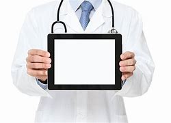 Image result for Doctor Holding iPad