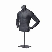 Image result for Male Half Body Mannequin
