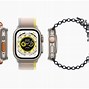 Image result for Apple Watch Ultra with Ocean Band Yellow