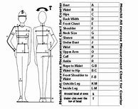 Image result for Foot Measurement Chart