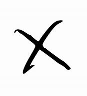 Image result for X Letter Symbol
