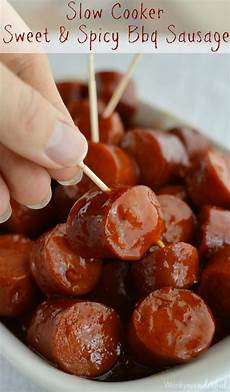 appetizers sausage cooker recipe sweet and spicy bbq sausage appetizers sausage cooker recipe sweet and spicy bbq sausage