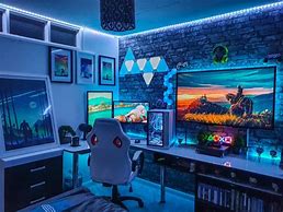 Image result for Gaming Room Setup