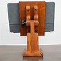 Image result for Handmade Wooden iPad Stand
