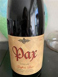 Image result for Pax Syrah Griffin's Lair