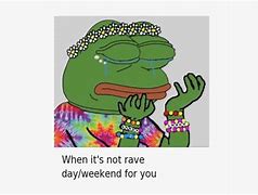 Image result for Rave Pepe