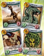 Image result for Mythical Creature Cards
