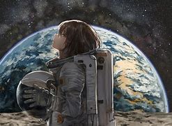 Image result for Anime Earth and Space