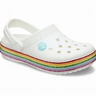 Image result for Girls Crocs Rainbow