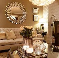 Image result for Luxury Living Room Rose Gold