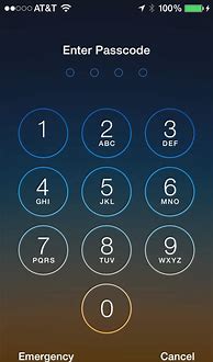 Image result for iPhone Passcode Screen Buttons