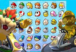 Image result for Mario Kart Deluxe Characters
