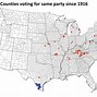 Image result for 1976 Election County Map