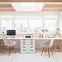 Image result for 2 Person Desk for Home Grey