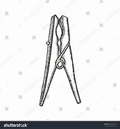 Image result for Clothespin Outline