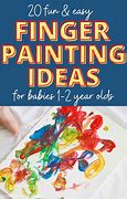 Image result for Finger-Painting Silhouette
