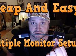 Image result for Dual Monitor Setup with TV Above