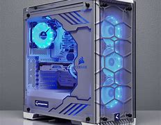 Image result for White PC Case with Bamboo