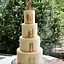 Image result for Rose Gold and Champagne Wedding Cake