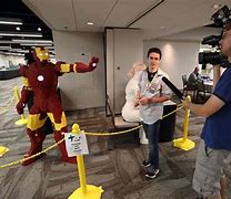 Image result for Life-Size LEGO Iron Man