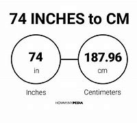Image result for 74 Inches